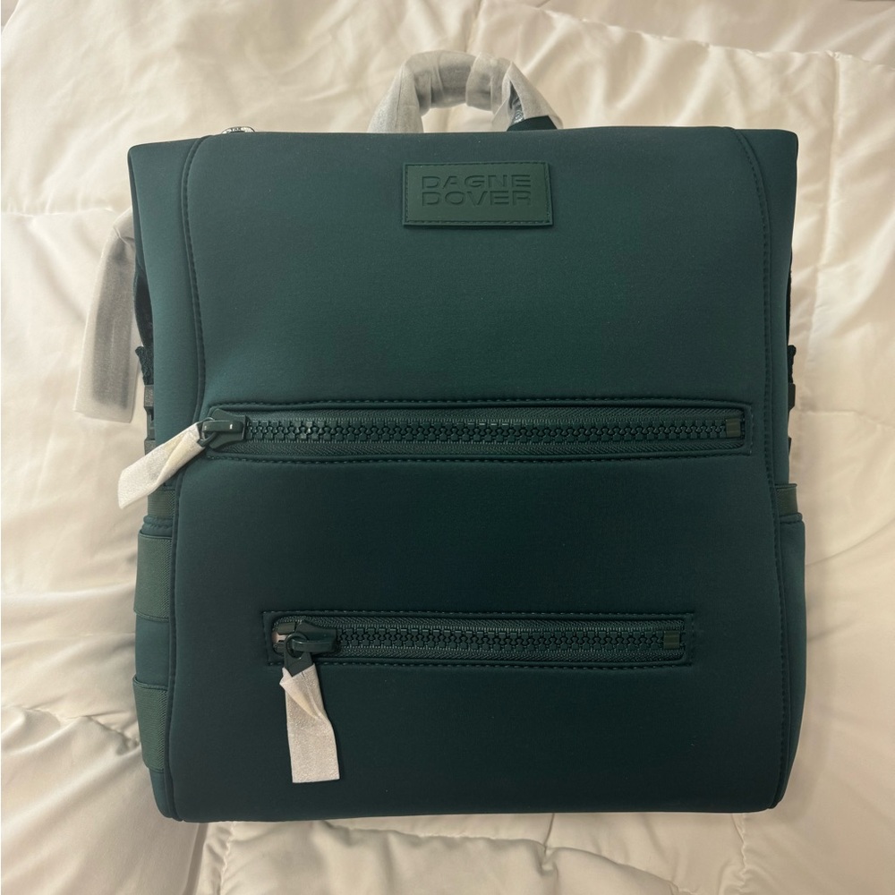 Dagne Dover Medium Indi Diaper Bag in Evergreen BNWT